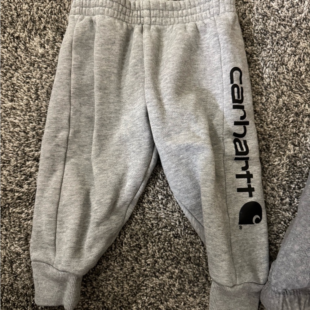 Carhartt Gray Sweatpants Relaxed Fit Joggers